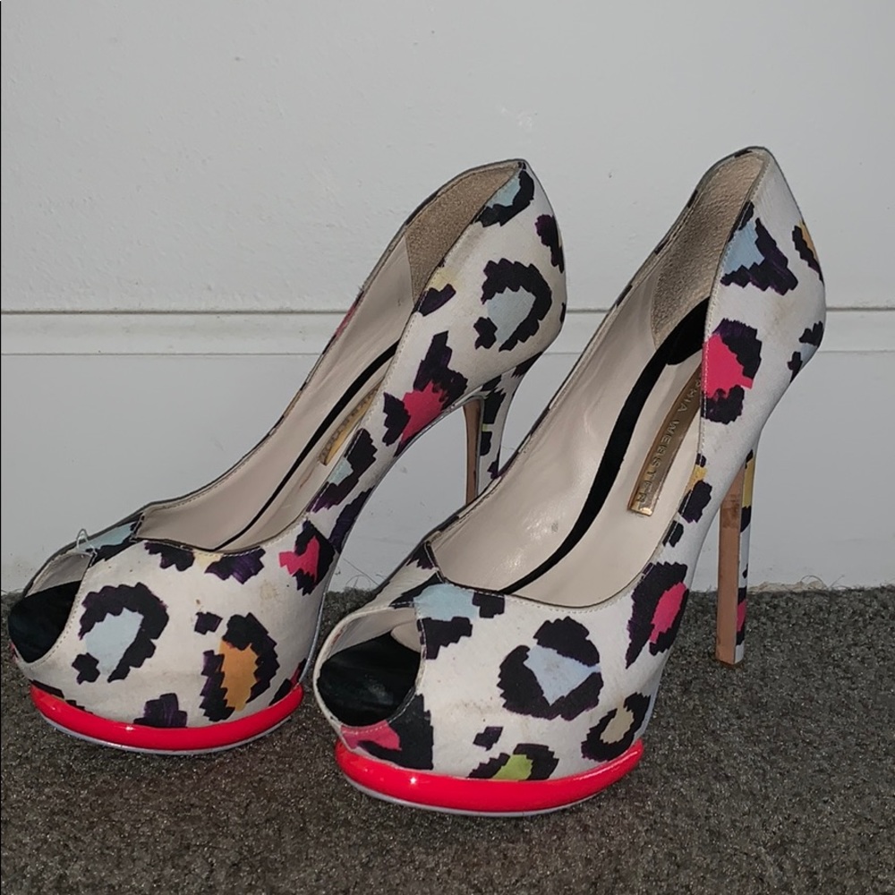 Fashionable platform heels